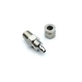 HPA 6  mm straight coupling – screwed sleeve