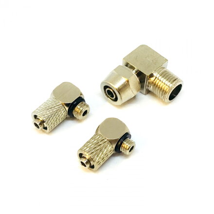 HPA 6  mm 90deg coupling – screwed sleeve