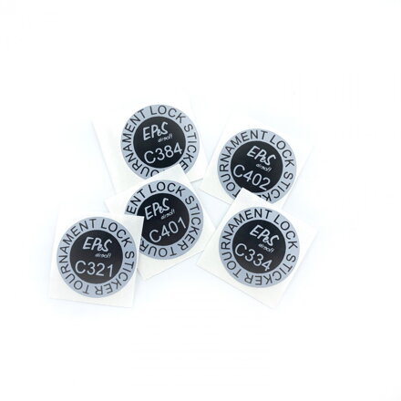 Tournament Lock Sticker for Max Flow – 5pcs