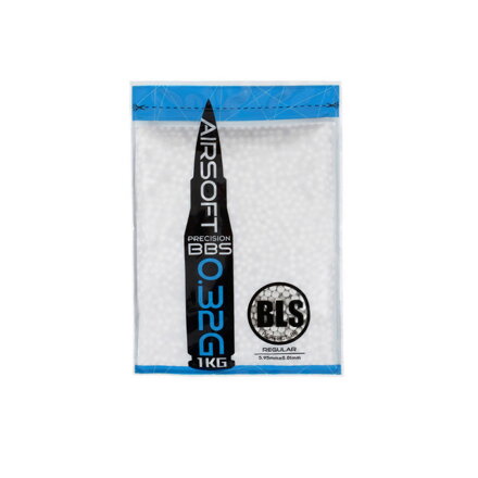 BB kuličky BLS - 0,32g - 3120ks - bílé