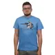 T-shirt "EAR10 Raccoon" – blue