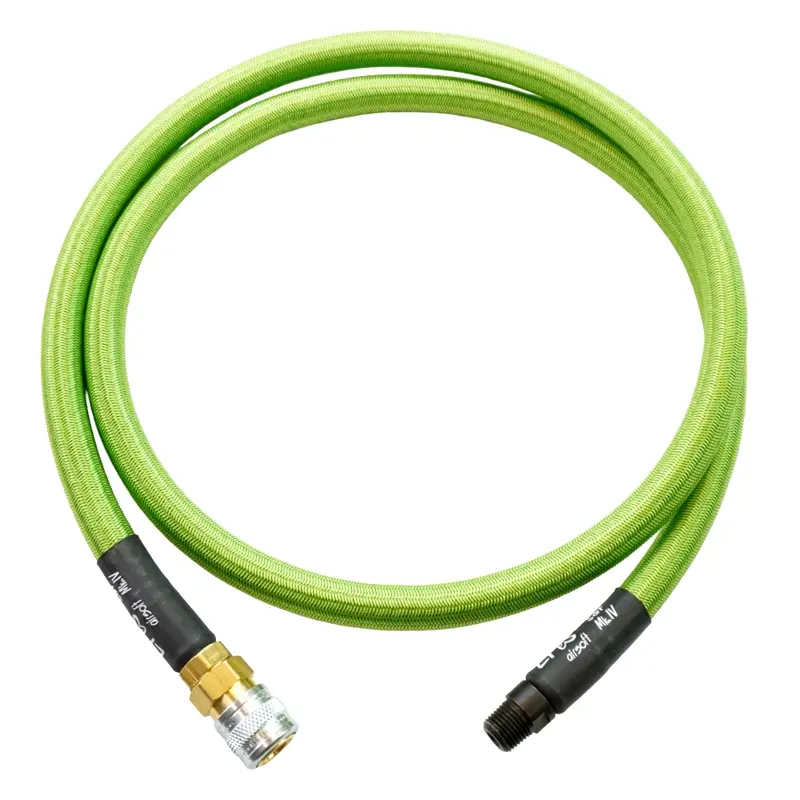 HPA S&F hose – female QD + 1/8NPT – 100cm