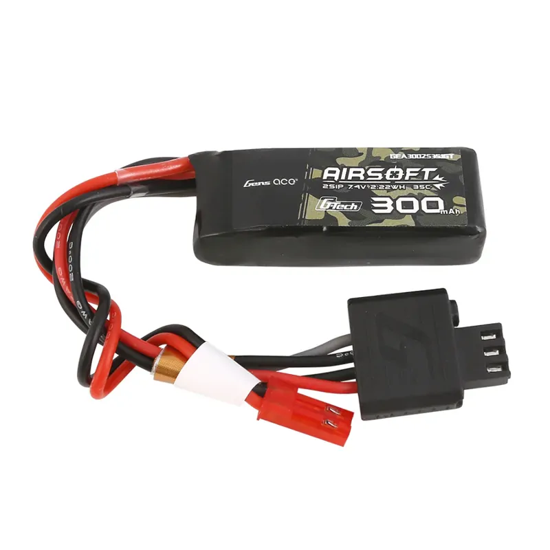 Li-Pol baterie 2S 7,4V 300mAh 35C - Gens Ace Li-Pol baterie 2S 7,4V 300mAh 35C - Gens Ace